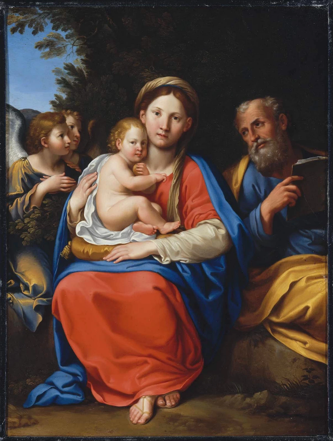 Sacra Famiglia - Museum of Fine Arts, Boston